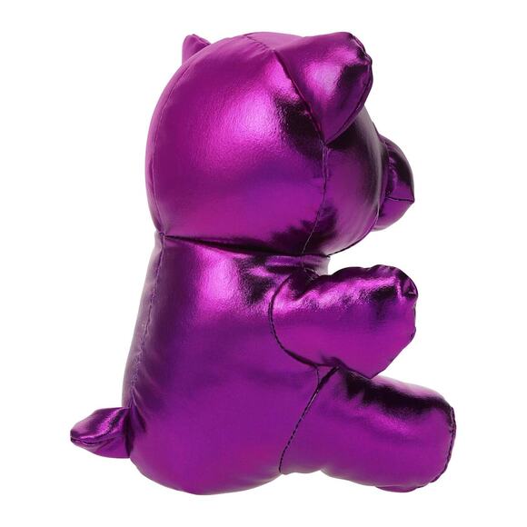 🔥Candy Bears Valentines Day Metallic Plush 8" Stuffed Animal Purple BNWT🔥 - Picture 2 of 3